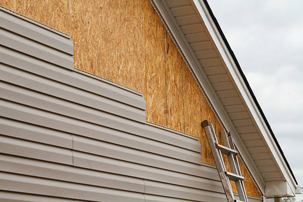 Professional Siding Inspection technician working in Amityville, NY